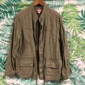 Saint Tropez West Jackets & Coats | Nwt Saint Tropez West 100% Linen Sz …